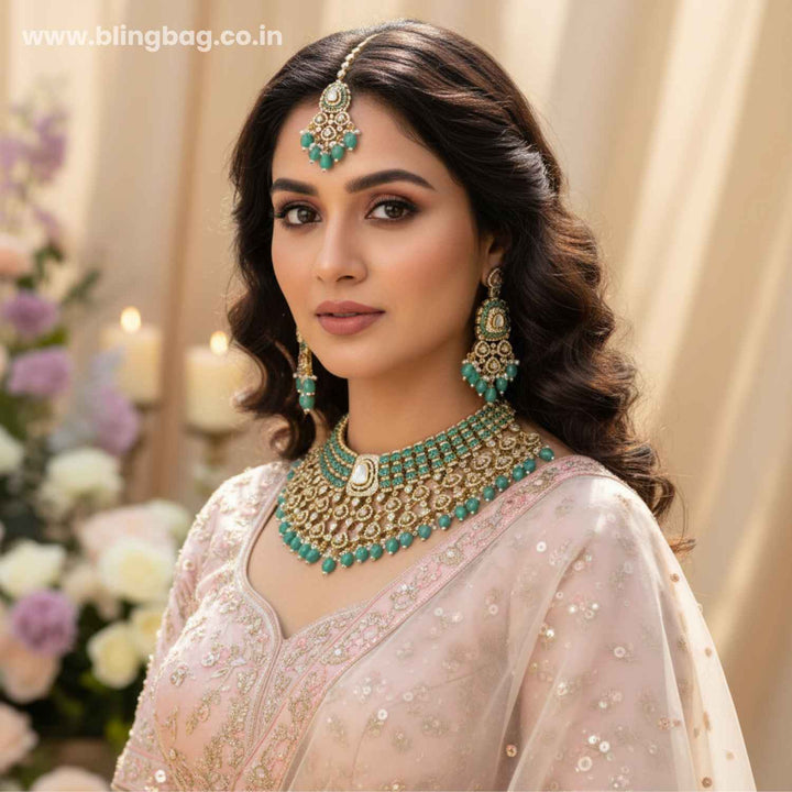 Emerald Florisse Victorian Jewellery Set - New Arrival