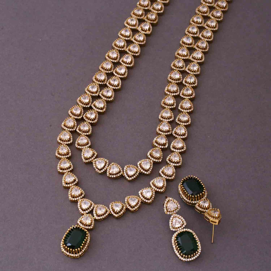 Emerald Freedly Victorian Jewellery Set - New Arrival