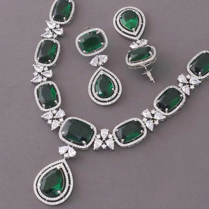 Emerald  Gabriela Zirconia Jewellery Set