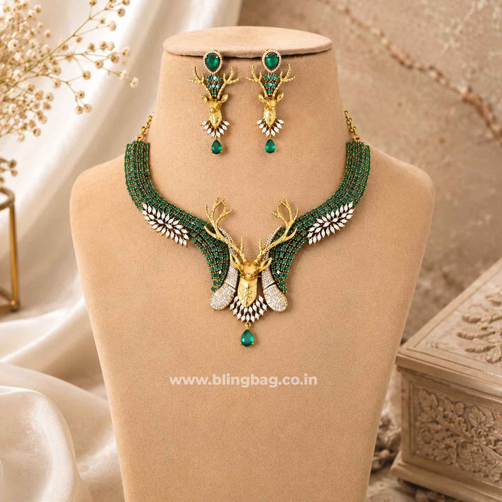 Emerald Gabriellaa Victorian Jewellery Set - New Arrival