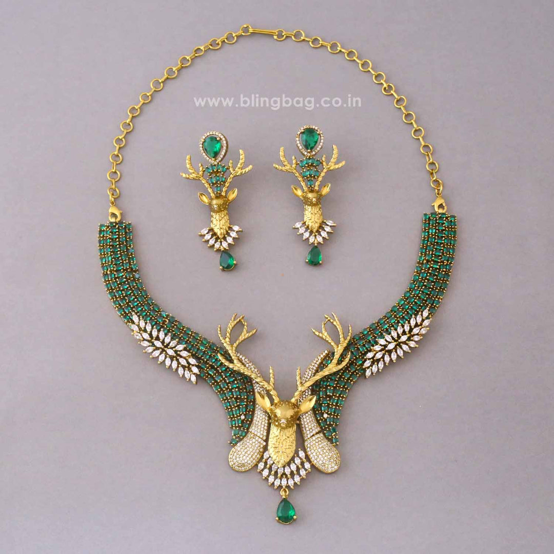 Emerald Gabriellaa Victorian Jewellery Set - New Arrival
