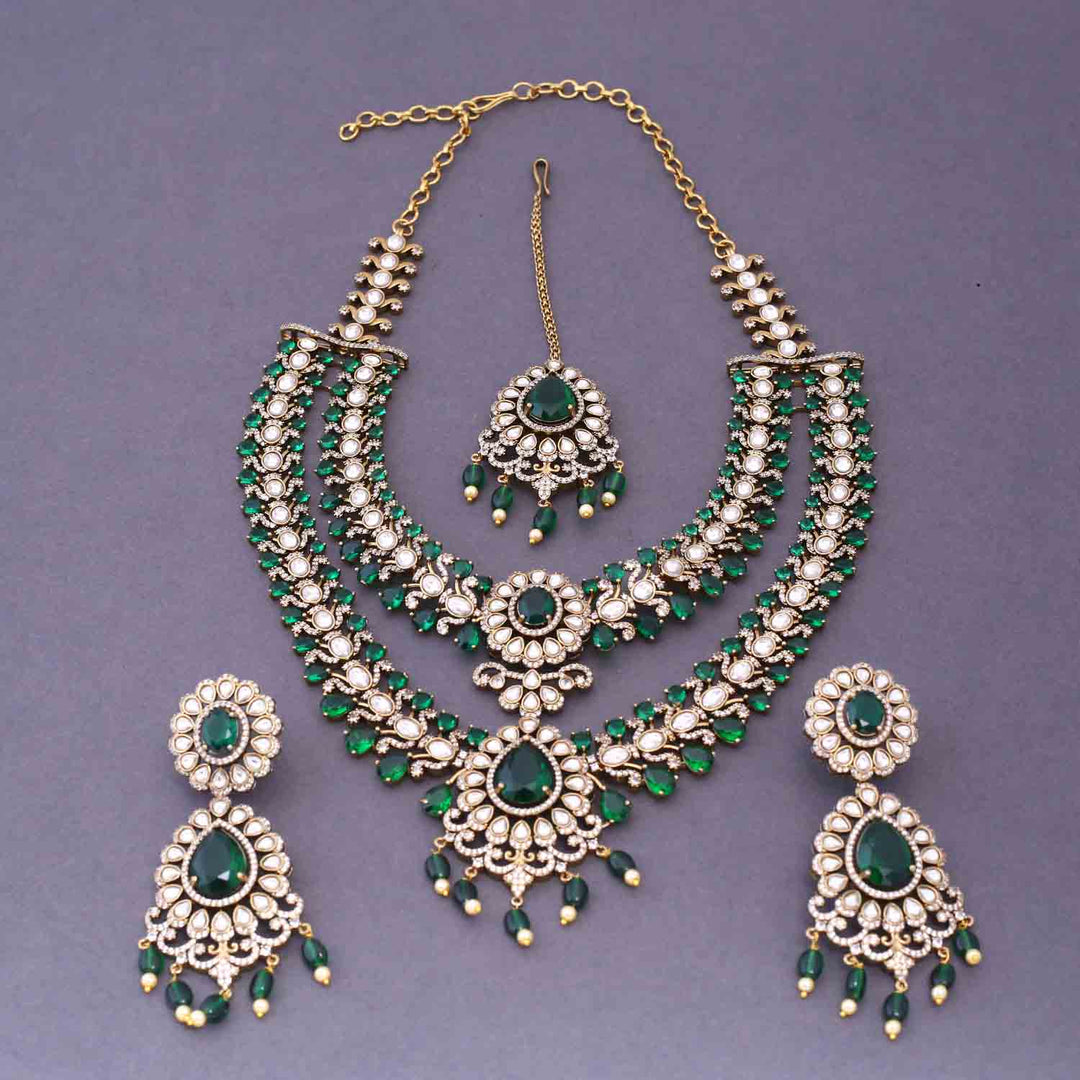 Emerald Galina Victorian Jewellery Set - New Arrival
