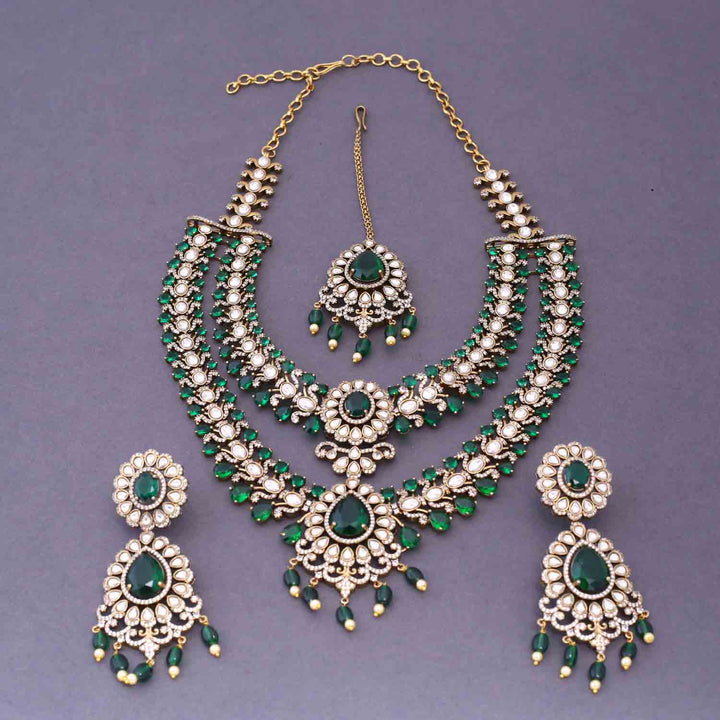 Emerald Galina Victorian Jewellery Set - New Arrival