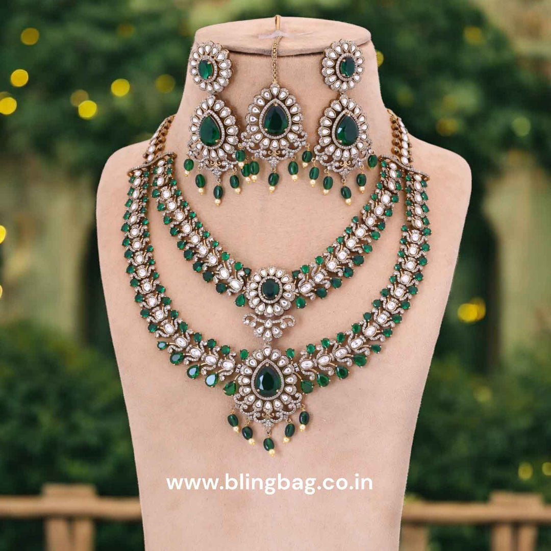 Emerald Galina Victorian Jewellery Set - New Arrival