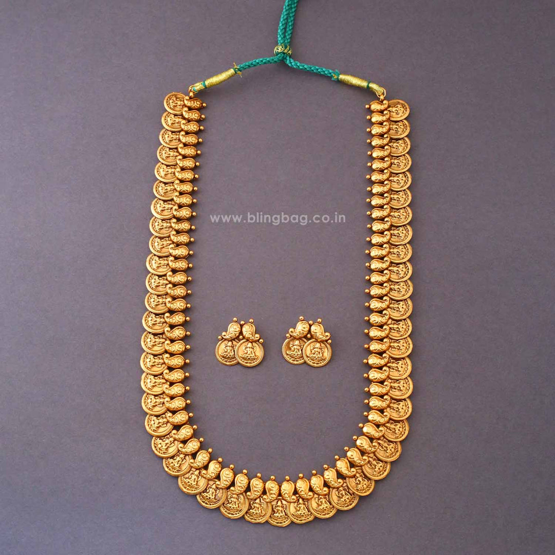 Emerald Gaurika Antique Jewellery Set- New Arrival