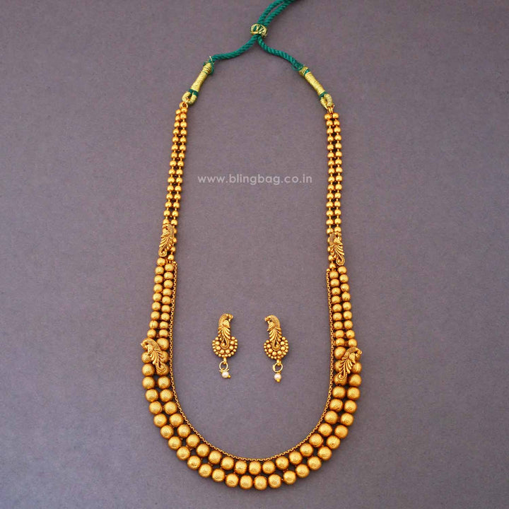 Emerald Gaurika Antique Jewellery Set- New Arrival