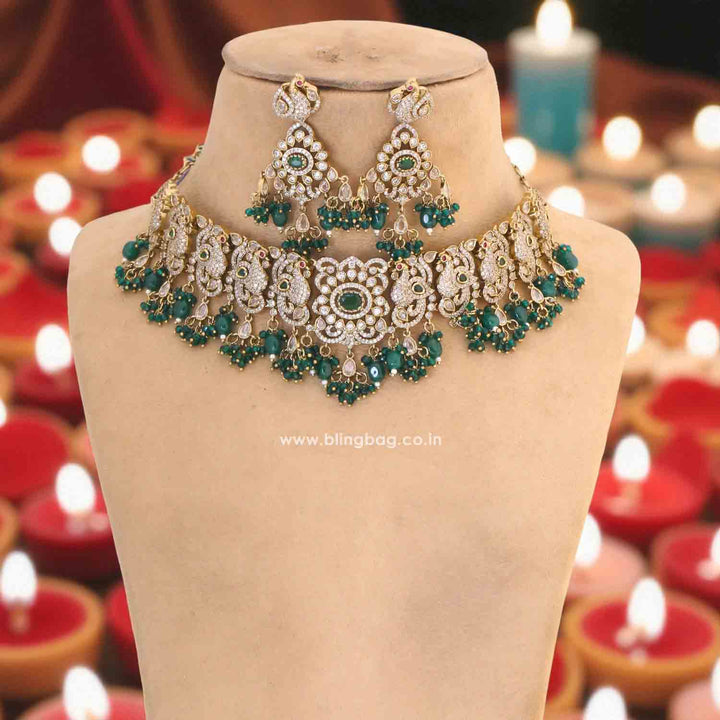 Emerald Gisania Victorian Jewellery Set - New Arrival