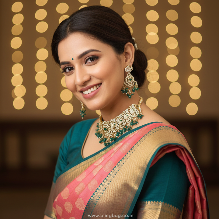 Emerald Gisania Victorian Jewellery Set - New Arrival