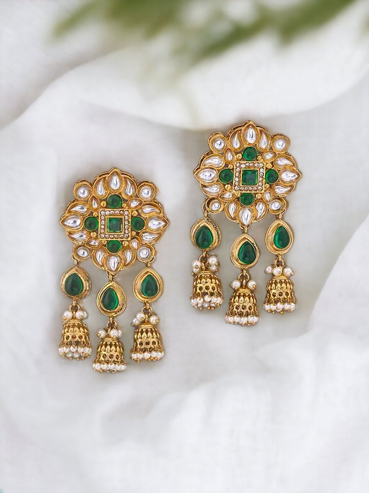 Emerald Gitashri Ethnic Danglers