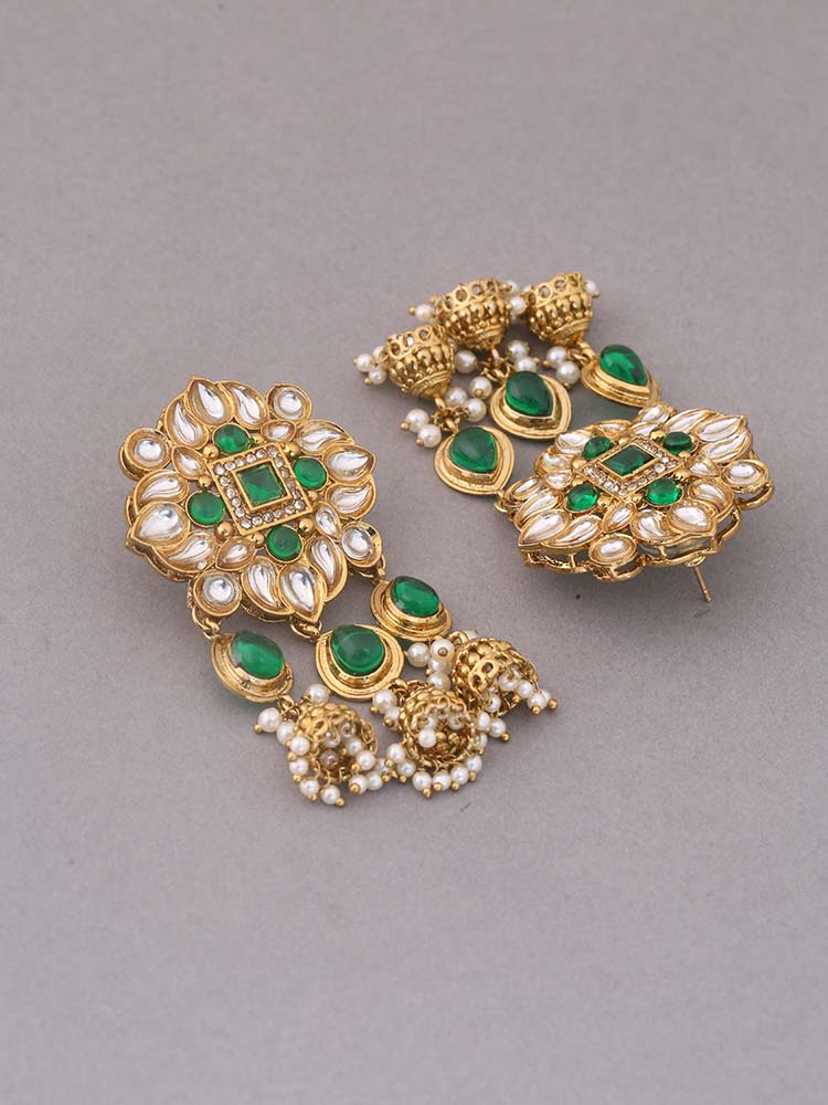 Emerald Gitashri Ethnic Danglers
