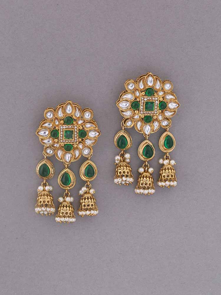 Emerald Gitashri Ethnic Danglers