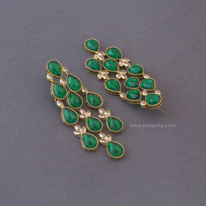 Emerald Gourangi Danglers