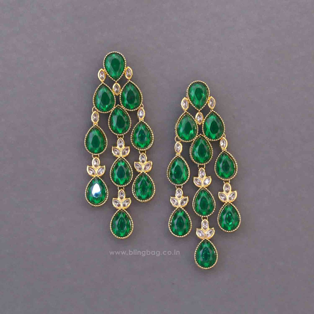 Emerald Gourangi Danglers