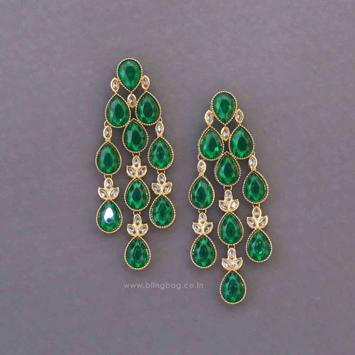 Emerald Gourangi Danglers