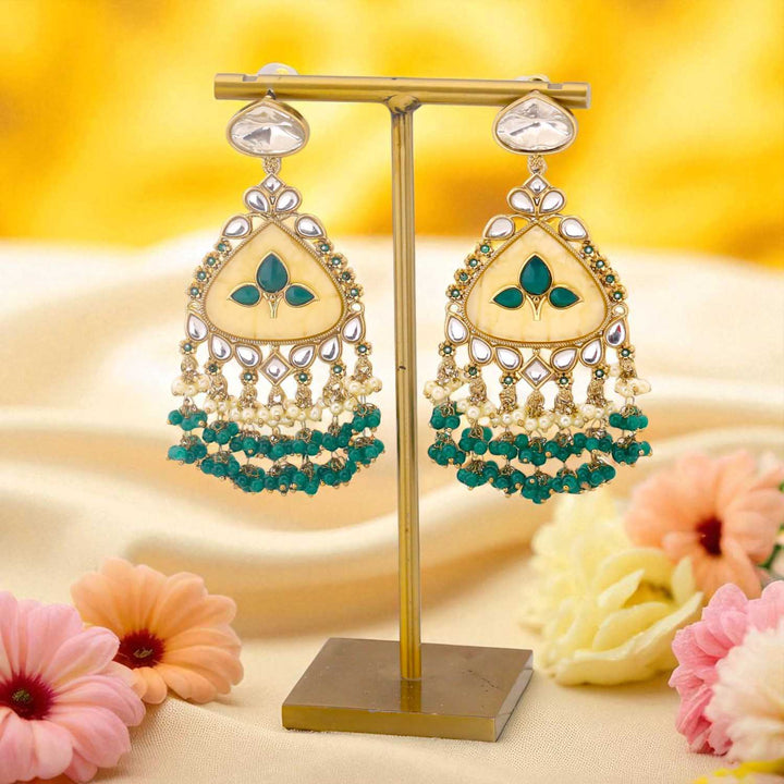 Emerald Hadiya Danglers
