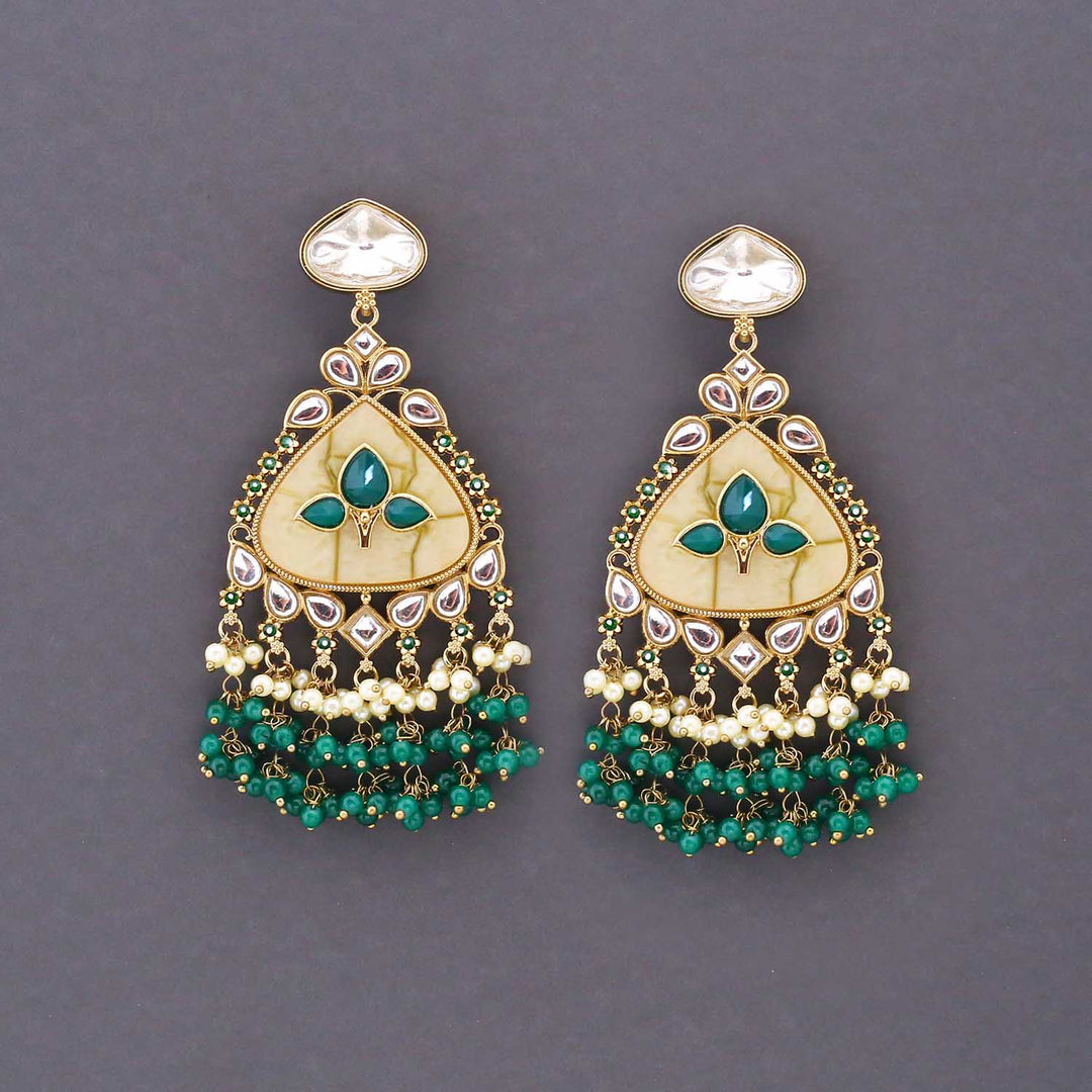 Emerald Hadiya Danglers