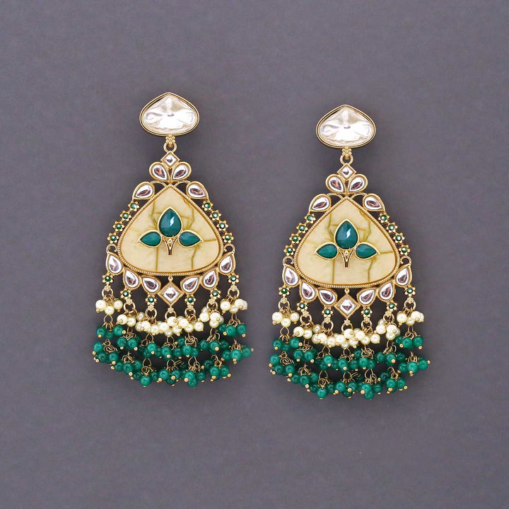 Emerald Hadiya Danglers