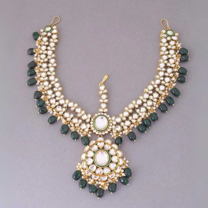 Emerald Hamsika Bridal Jewellery Set