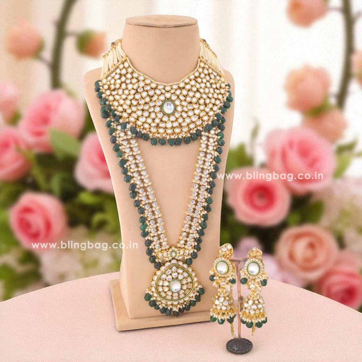 Emerald Hamsika Bridal Jewellery Set