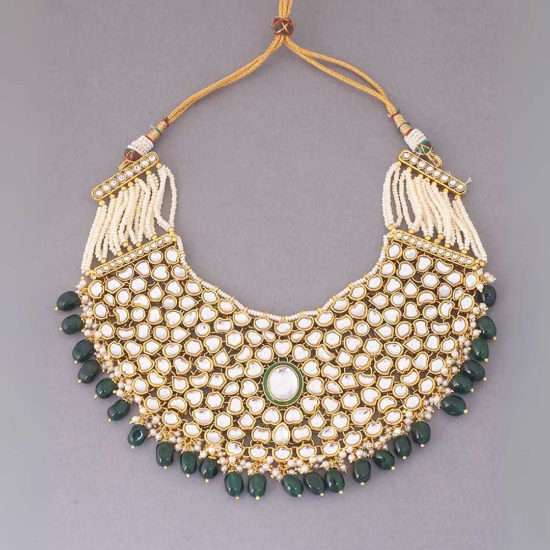 Emerald Hamsika Bridal Jewellery Set