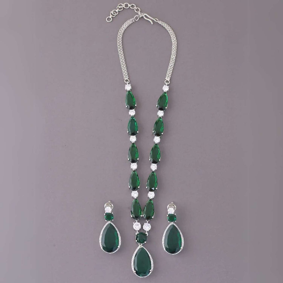 Emerald Hanna Zirconia Jewellery Set