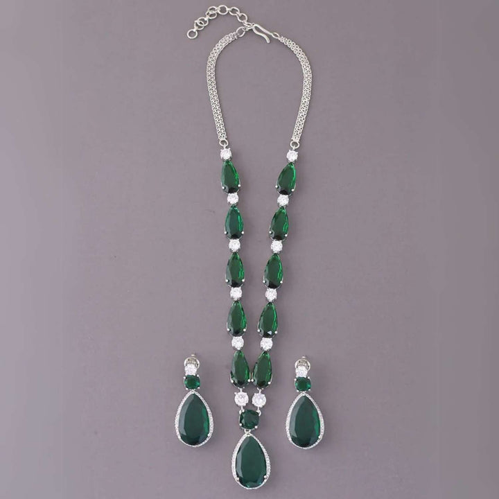 Emerald Hanna Zirconia Jewellery Set