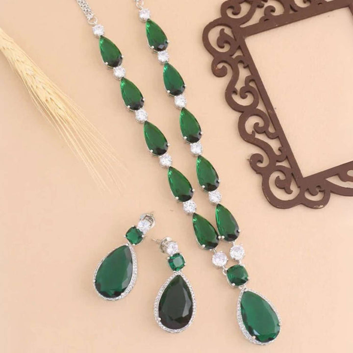 Emerald Hanna Zirconia Jewellery Set