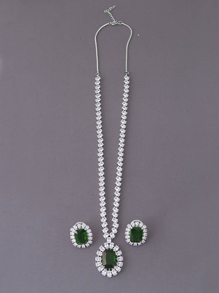 Emerald Hannah  Zirconia Jewellery Set