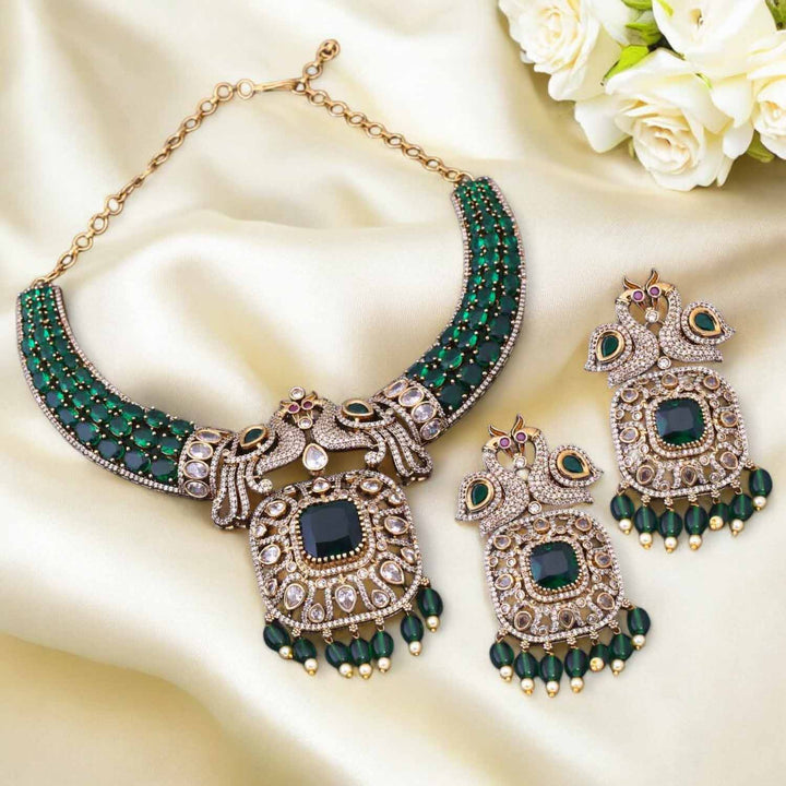 Emerald Baccy Hasli Victorian Jewellery Set - New Arrival