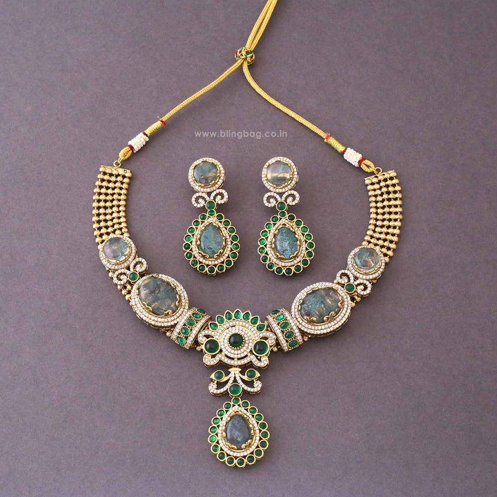 Emerald Hazel Victorian Jewellery Set - New Arrival