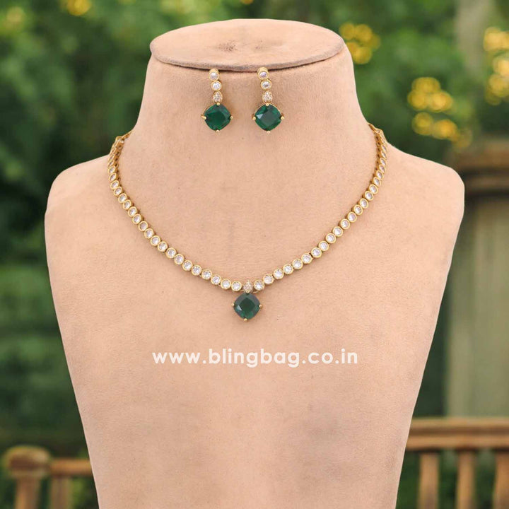 Emerald Hazilla Victorian Jewellery Set - New Arrival