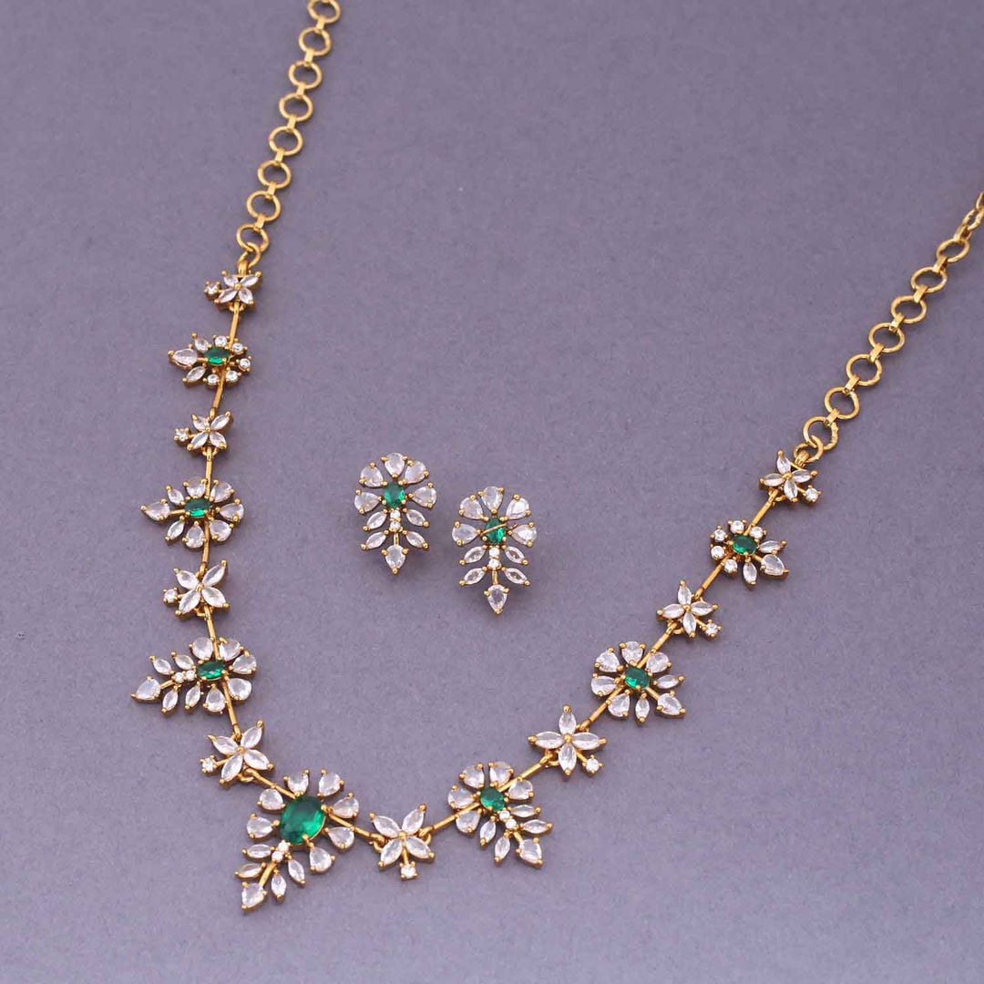 Emerald Heike Victorian Jewellery Set - New Arrival