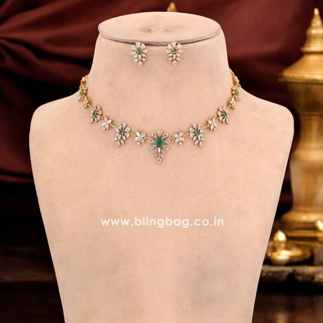 Emerald Heike Victorian Jewellery Set - New Arrival