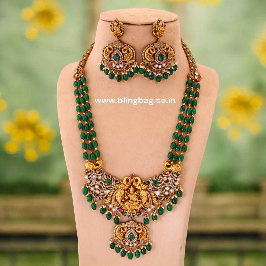 Emerald Hilda Temple Jewellery Set - New Arrival