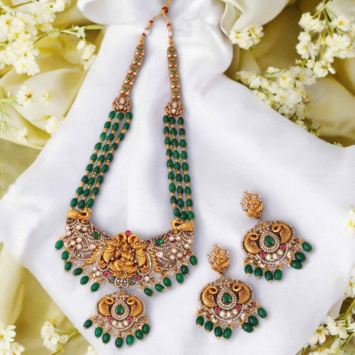 Emerald Hilda Temple Jewellery Set - New Arrival