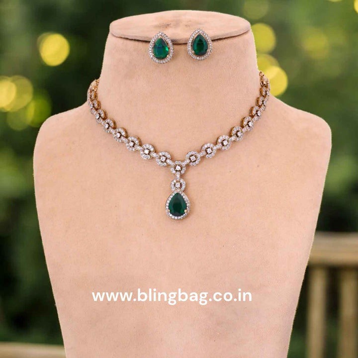 Emerald Hristina Victorian Jewellery Set - New Arrival