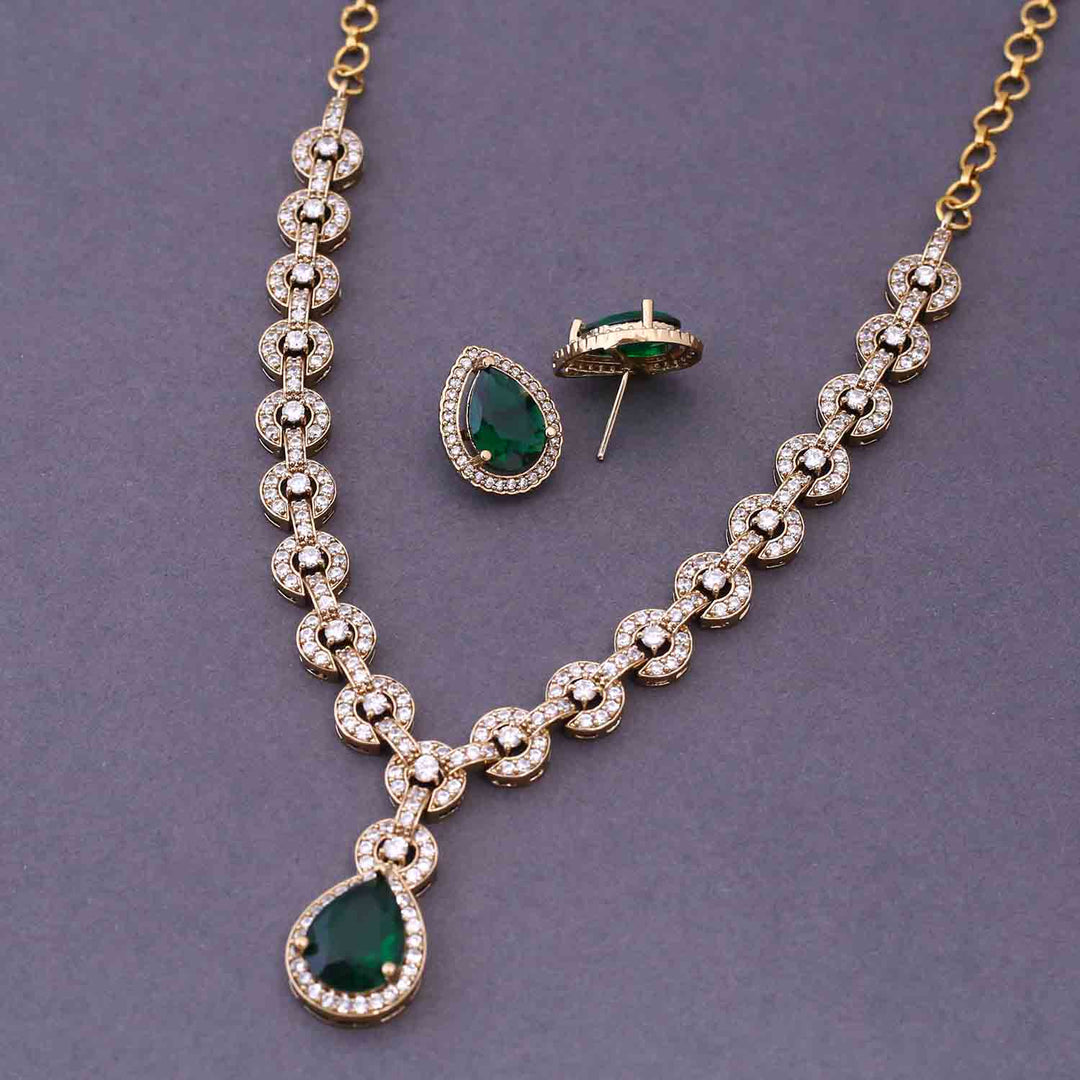 Emerald Hristina Victorian Jewellery Set - New Arrival