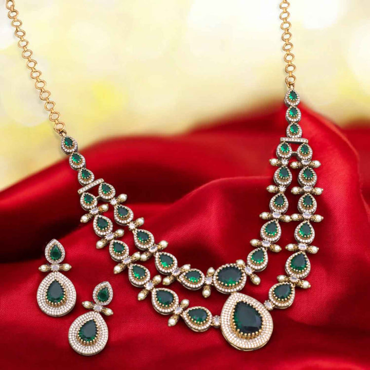 Emerald Imara Victorian Jewellery Set - New Arrival