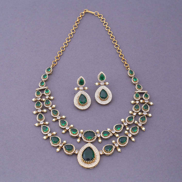 Emerald Imara Victorian Jewellery Set - New Arrival