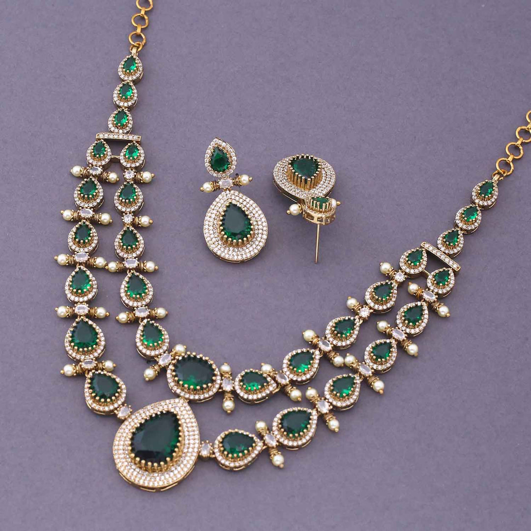 Emerald Imara Victorian Jewellery Set - New Arrival