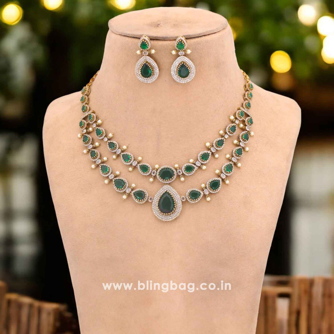 Emerald Imara Victorian Jewellery Set - New Arrival