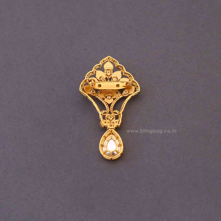 Emerald Imperial Bloom Brooch