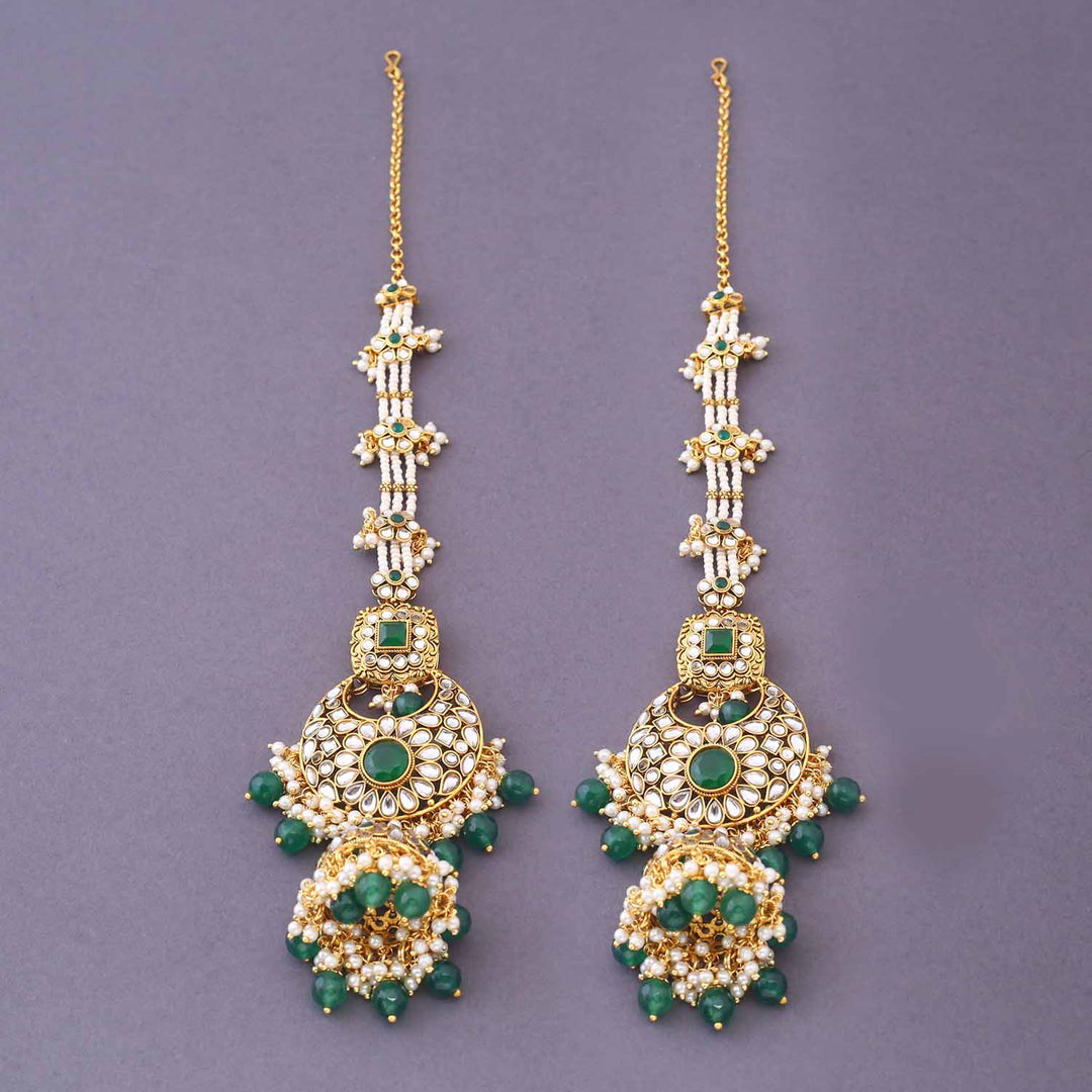 Emerald Ishna Bridal Jewellery Set