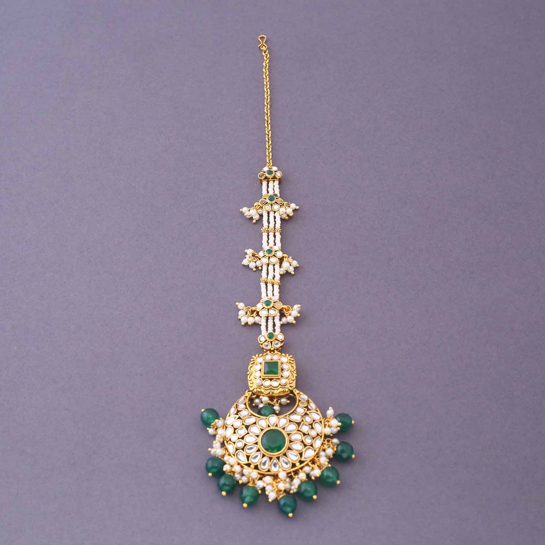 Emerald Ishna Bridal Jewellery Set