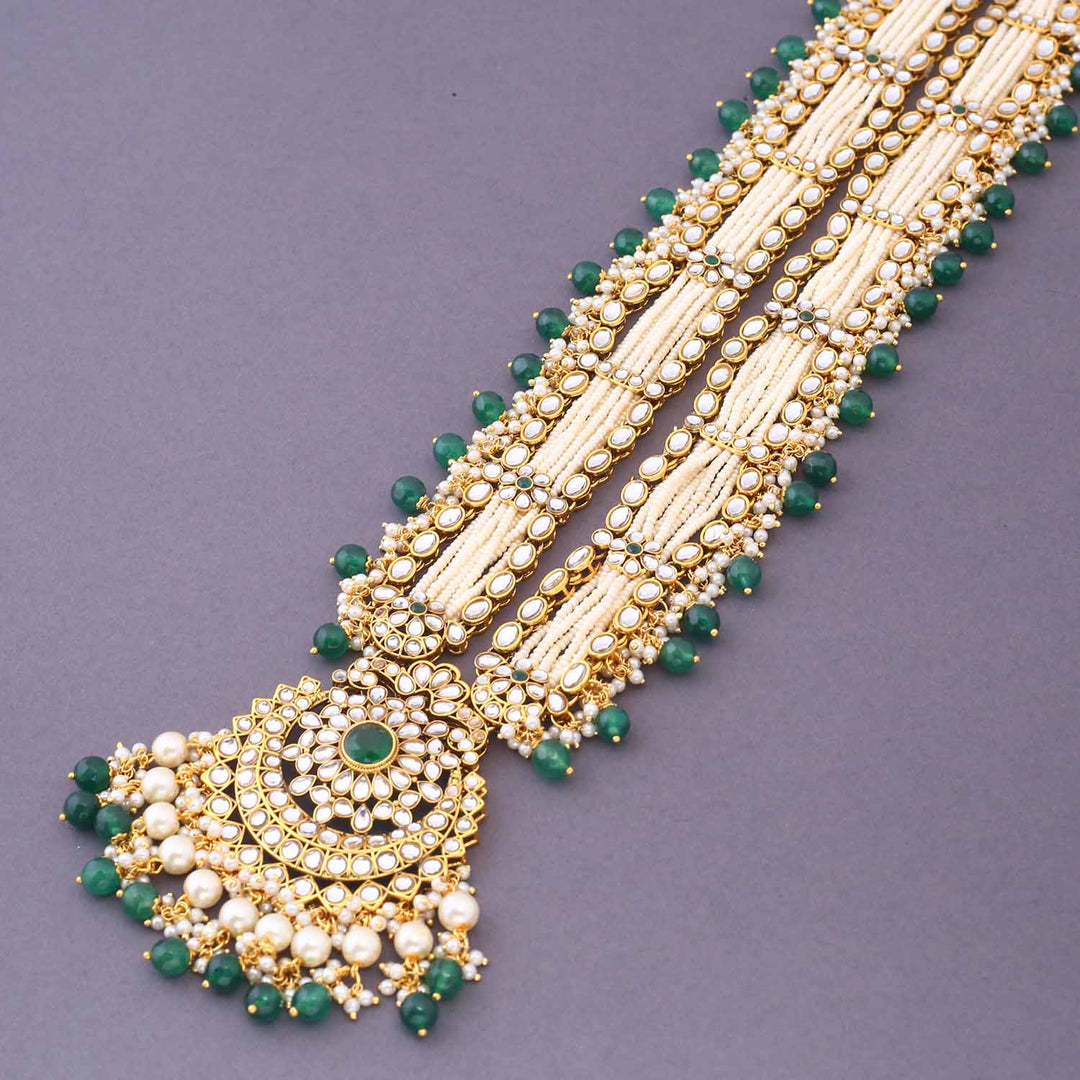 Emerald Ishna Bridal Jewellery Set