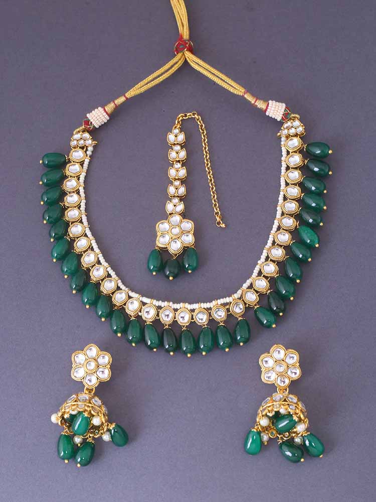 Emerald  Isla Jewellery Set