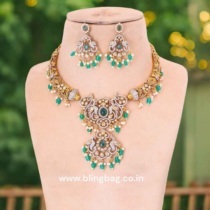Emerald Jacinta Hasli Victorian Jewellery Set - New Arrival