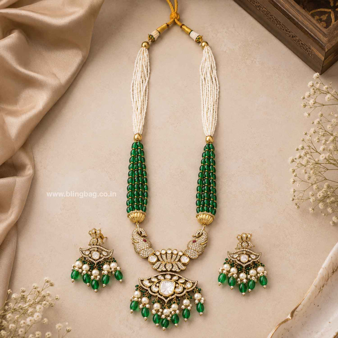 Emerald Jalia Victorian Diamond Jewellery Set - New Arrival - EOSS