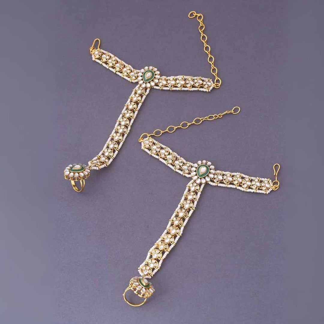 Emerald Janani Bridal Jewellery Set