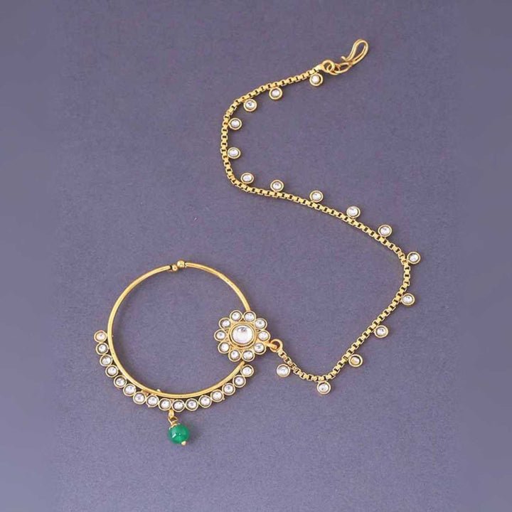 Emerald Janani Bridal Jewellery Set